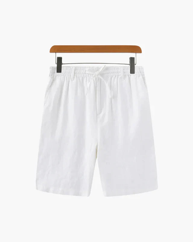 Casablanca – Premium Leinen-Shorts, Old Money Stil