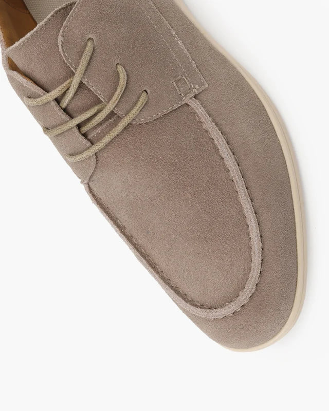 Premium Schnürschuhe aus Wildleder – Edle Eleganz
