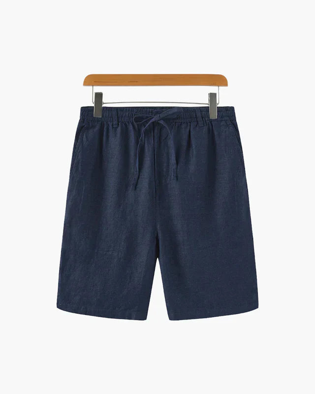 Casablanca – Premium Leinen-Shorts, Old Money Stil