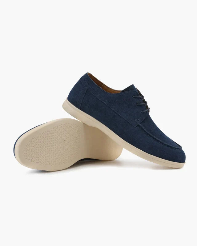 Premium Schnürschuhe aus Wildleder – Edle Eleganz