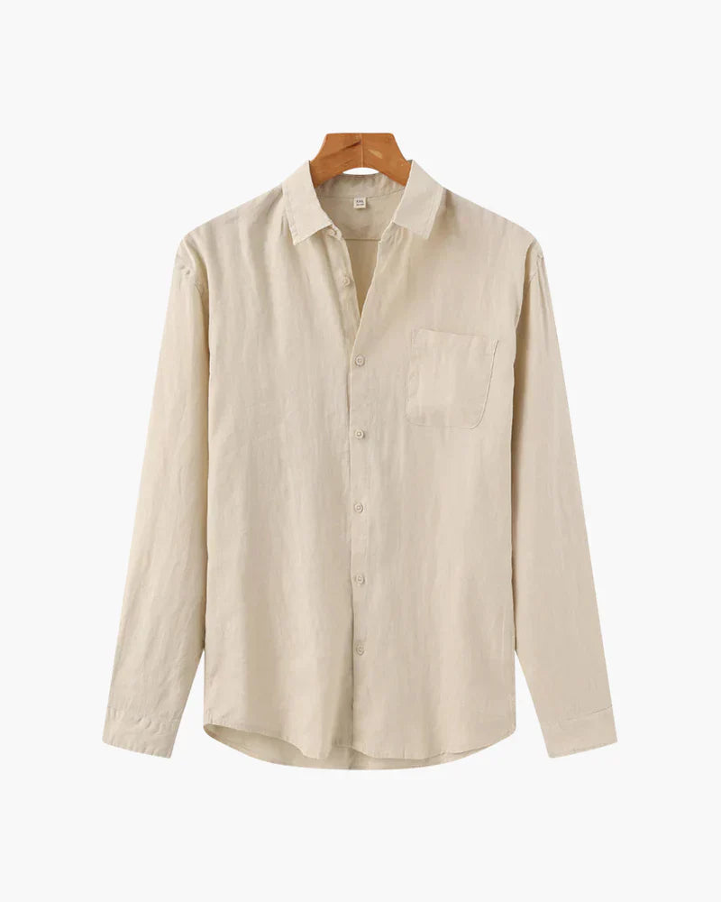 Cape Town – 100% Leinenhemd, Natürliche Eleganz