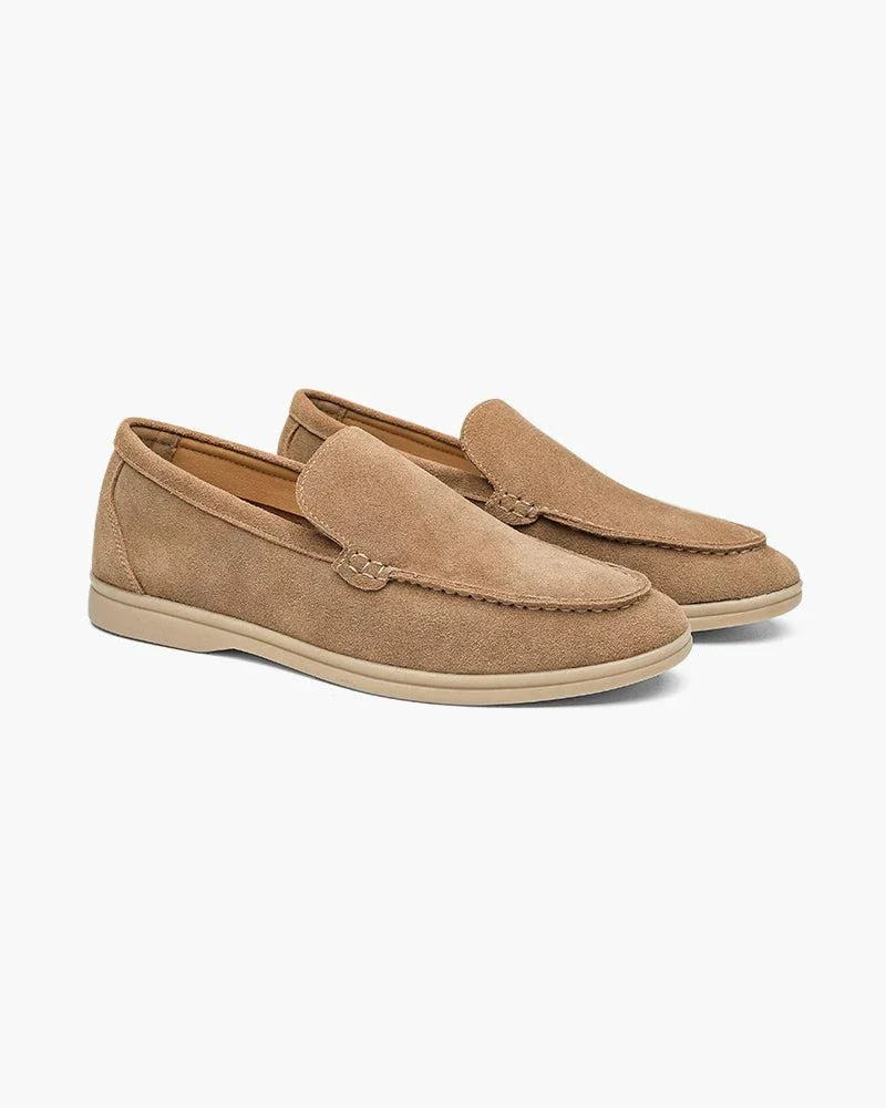 Old Money Premium Wildleder Loafers – Klassische Eleganz