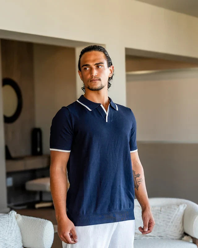 Monaco Edge Polo – Minimalistisch & Elegant