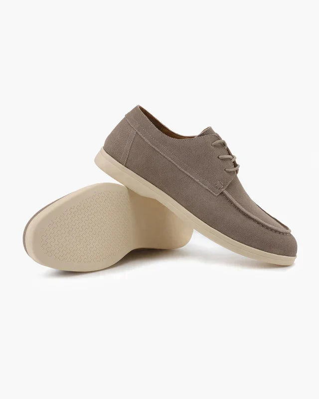 Premium Schnürschuhe aus Wildleder – Edle Eleganz