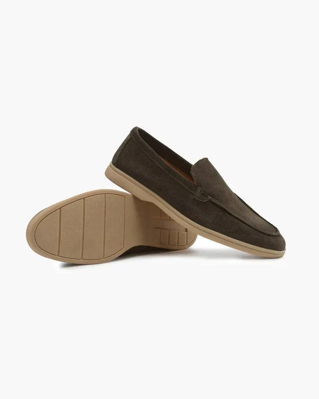Old Money Premium Wildleder Loafers – Klassische Eleganz