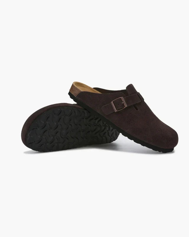 Old Money Wildleder Clogs – Eleganter Komfort