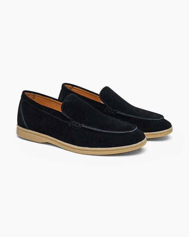Old Money Premium Wildleder Loafers – Klassische Eleganz
